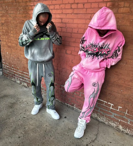 Pink spider hoodie