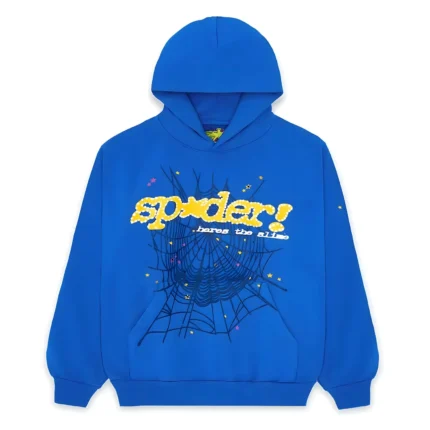 Sp5der TC Hoodie Blue